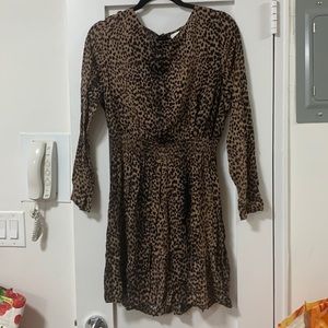 HM worn once cheetah mini dress